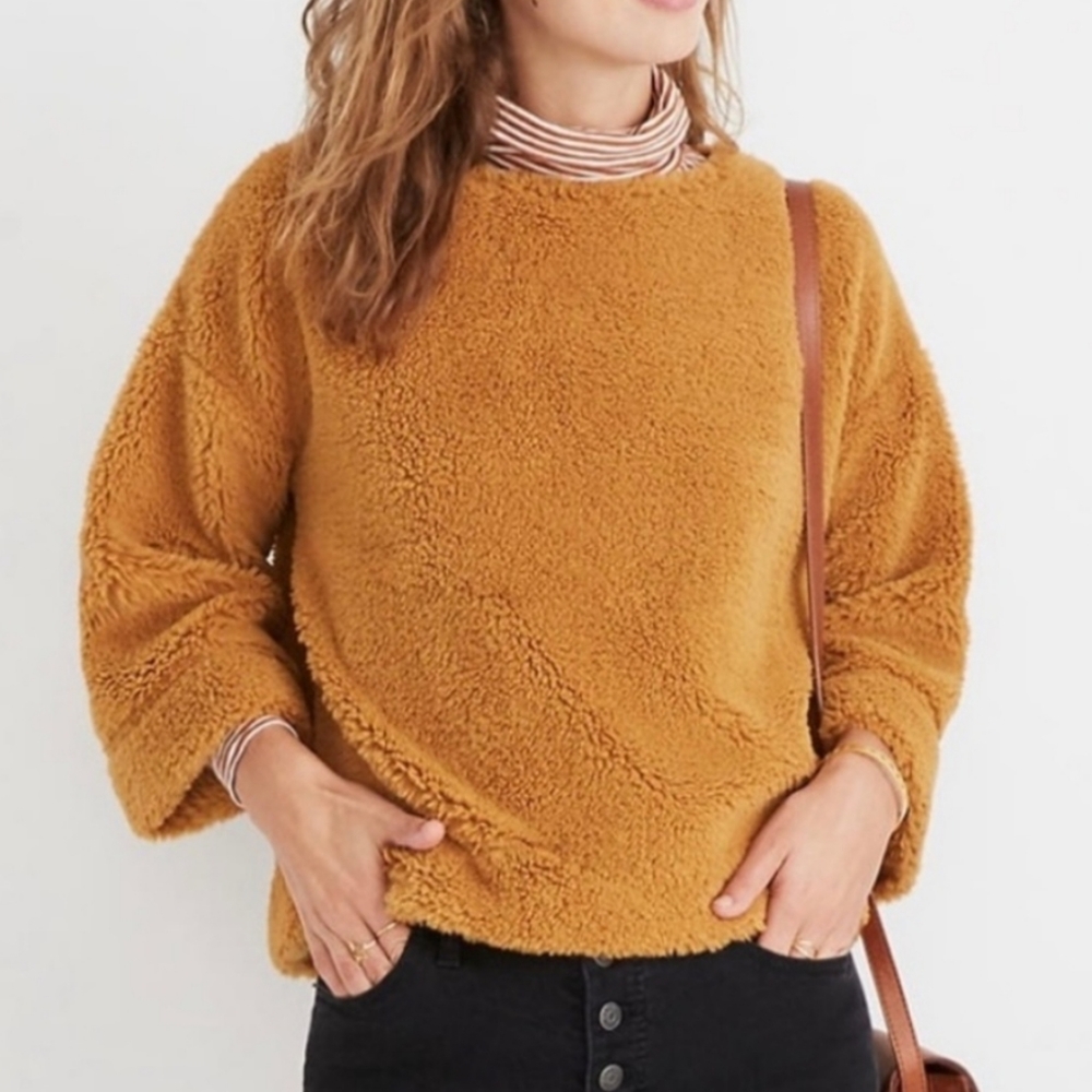 Madewell Superfurry Top/ Size L